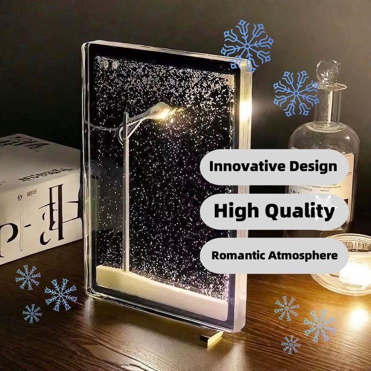 Snow Globe LED Night Lamp